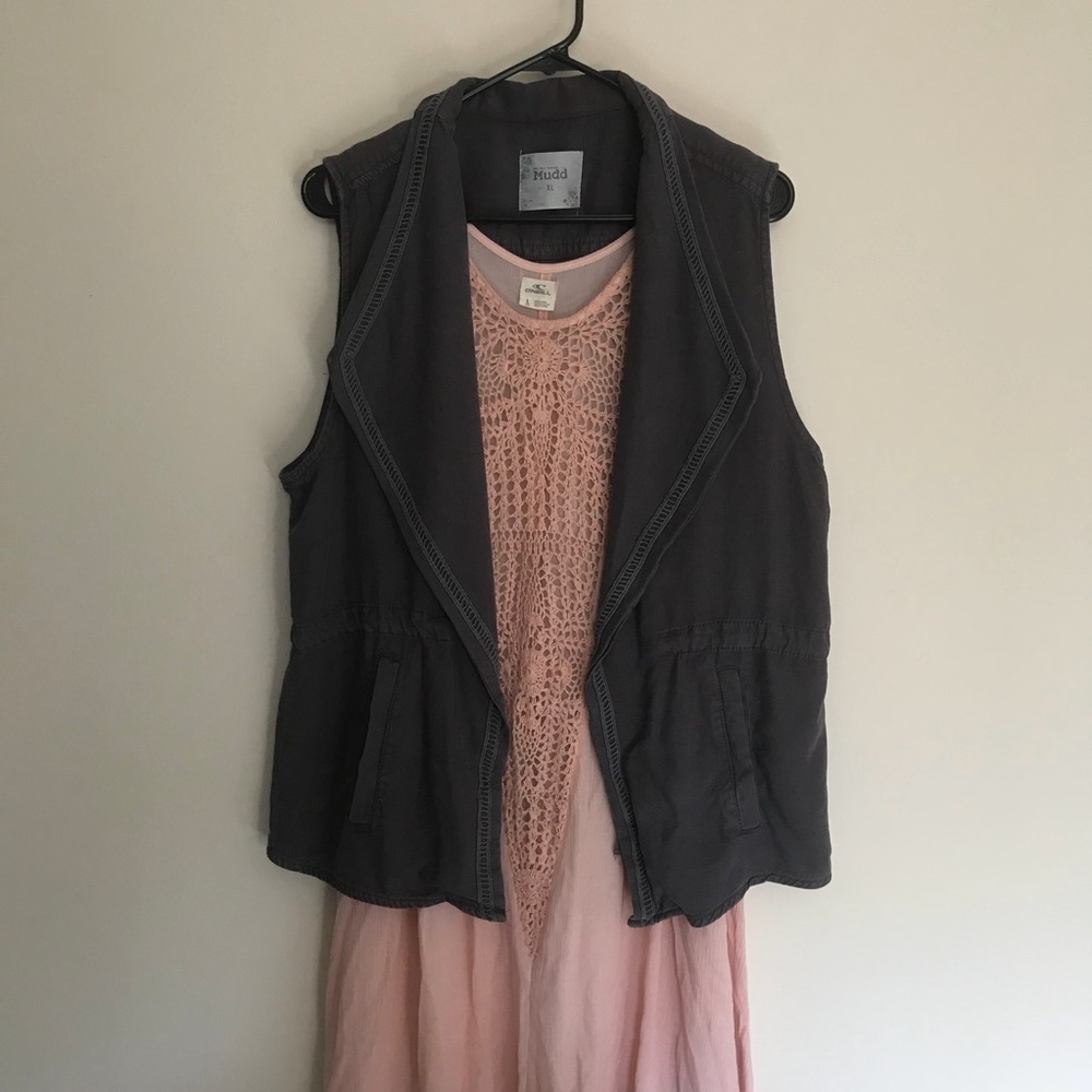 Casual Grey Vest